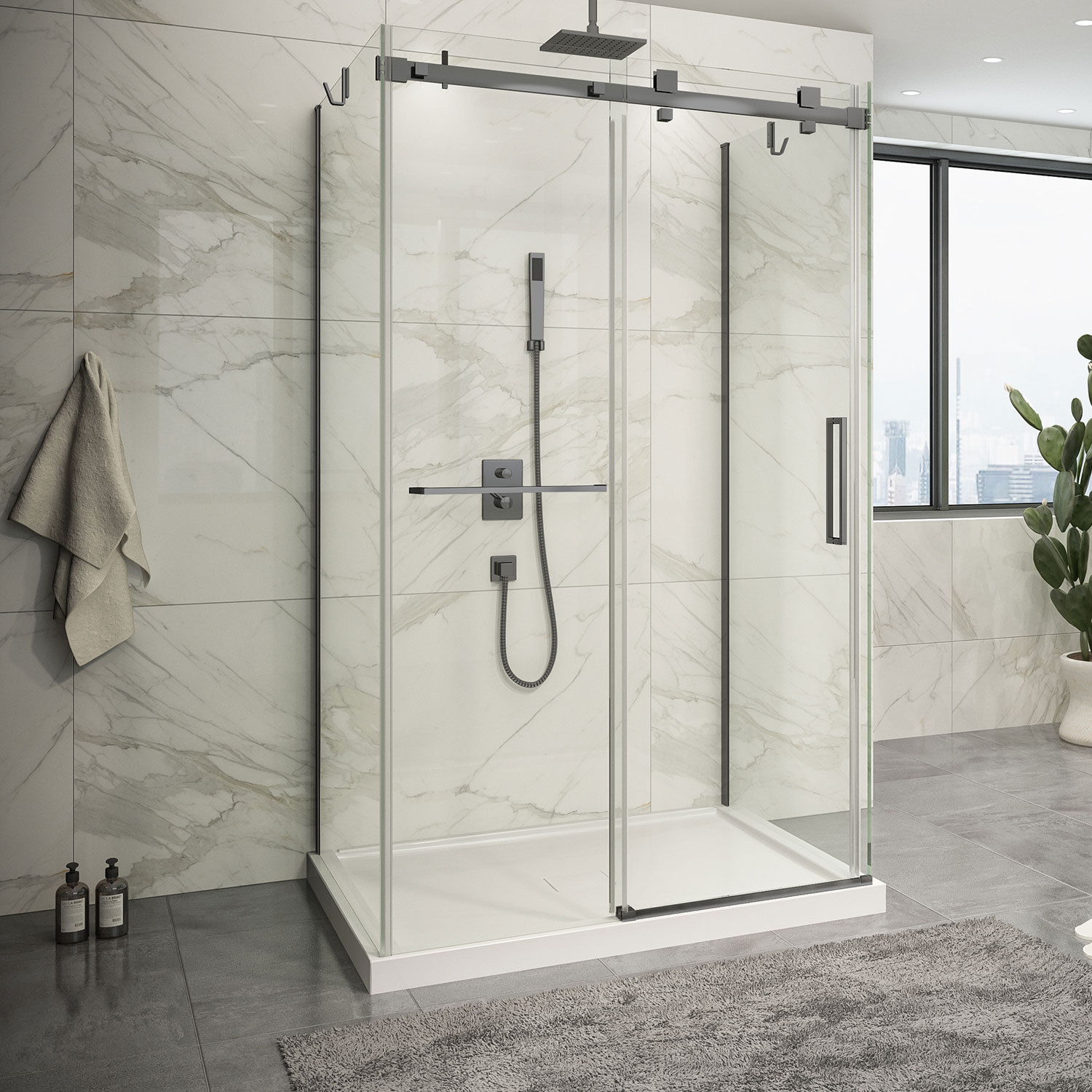 Shower door 48