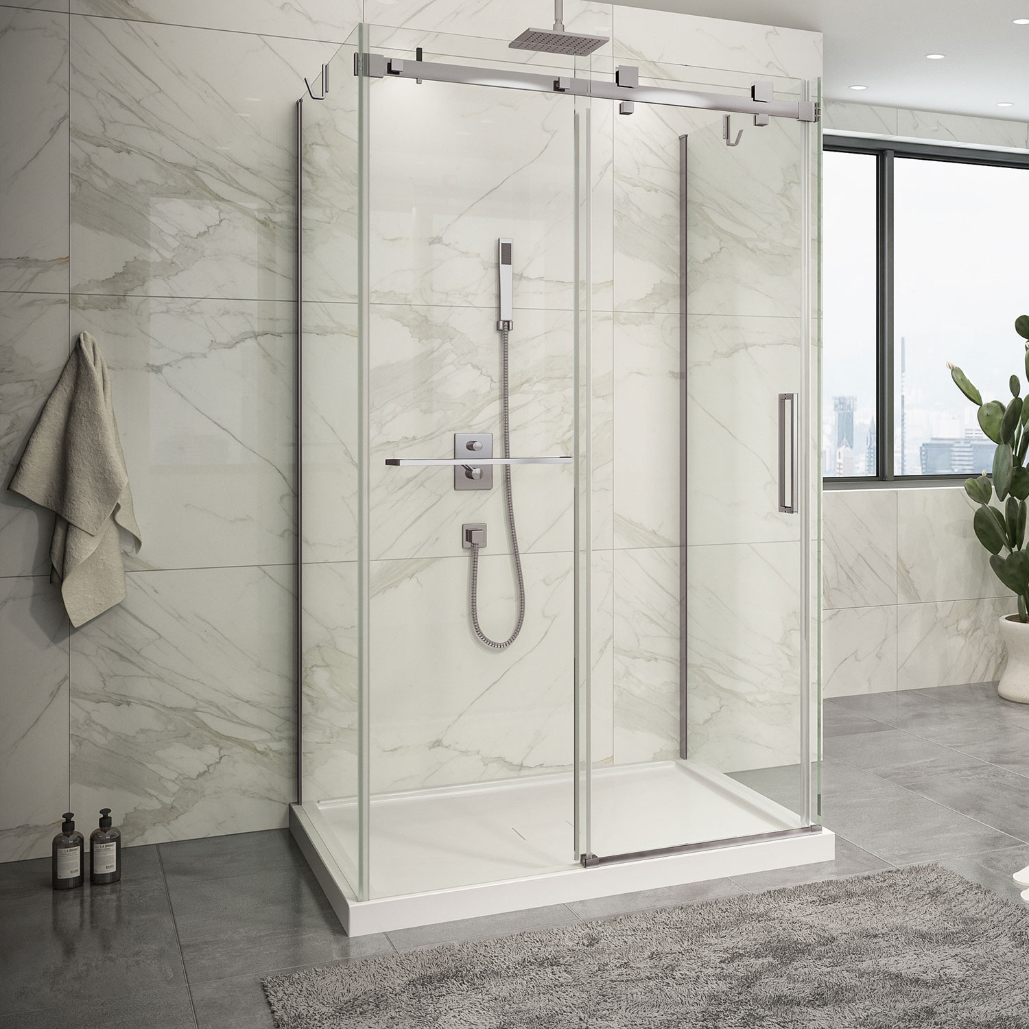 Shower door 48