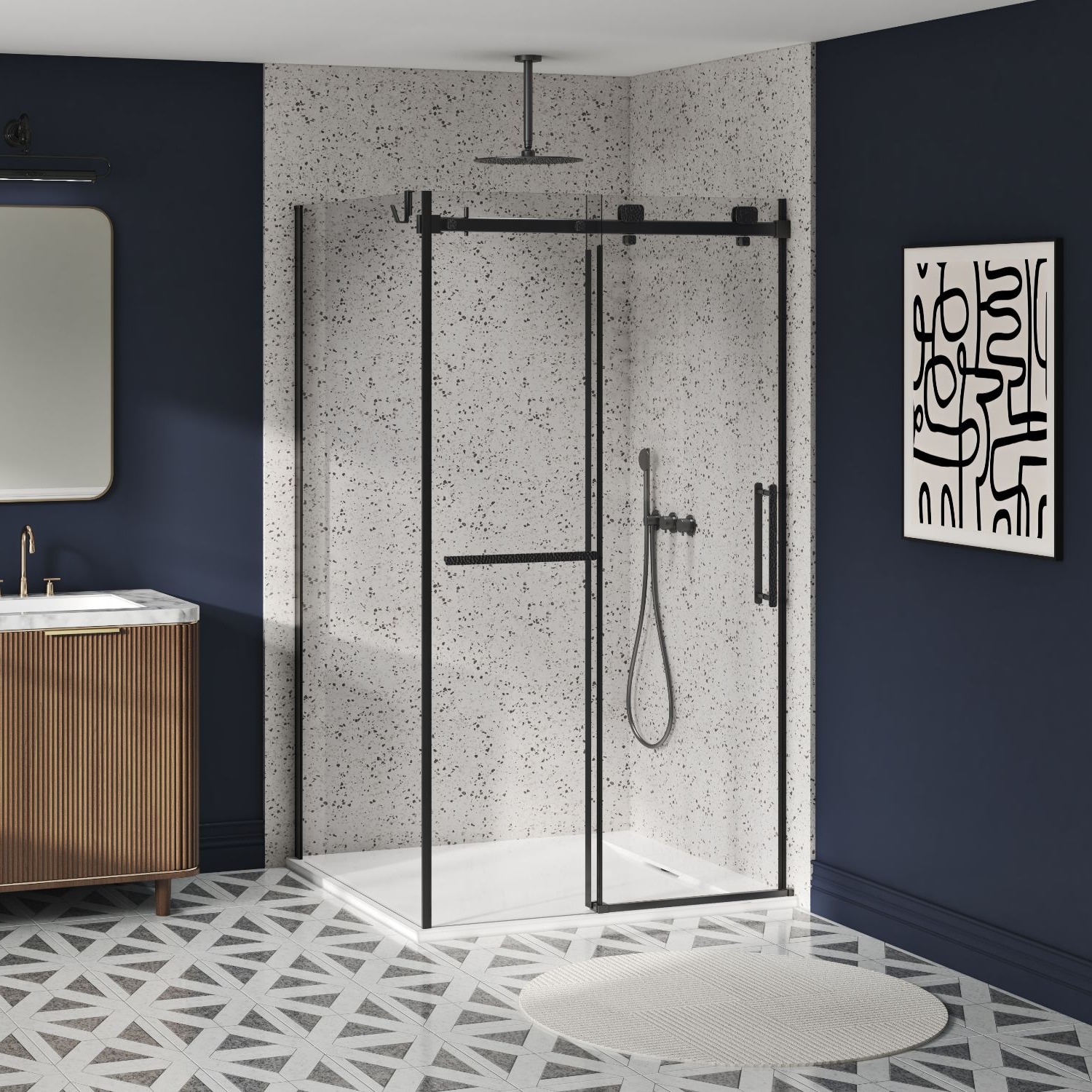 Shower door 48