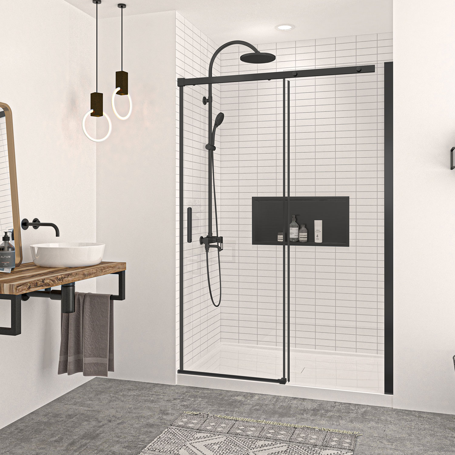 Shower door 54