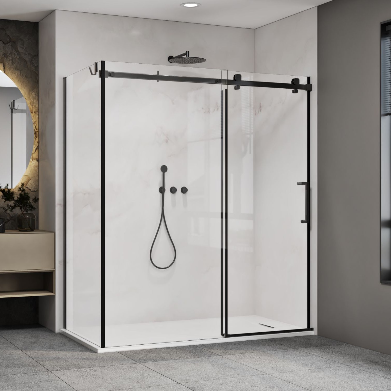 Porte de douche 72
