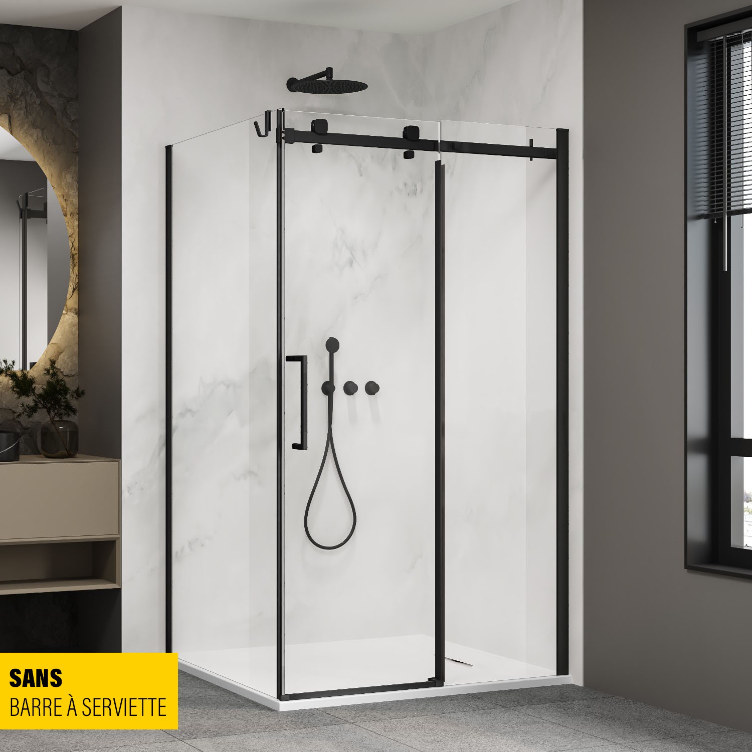 Porte de douche 48