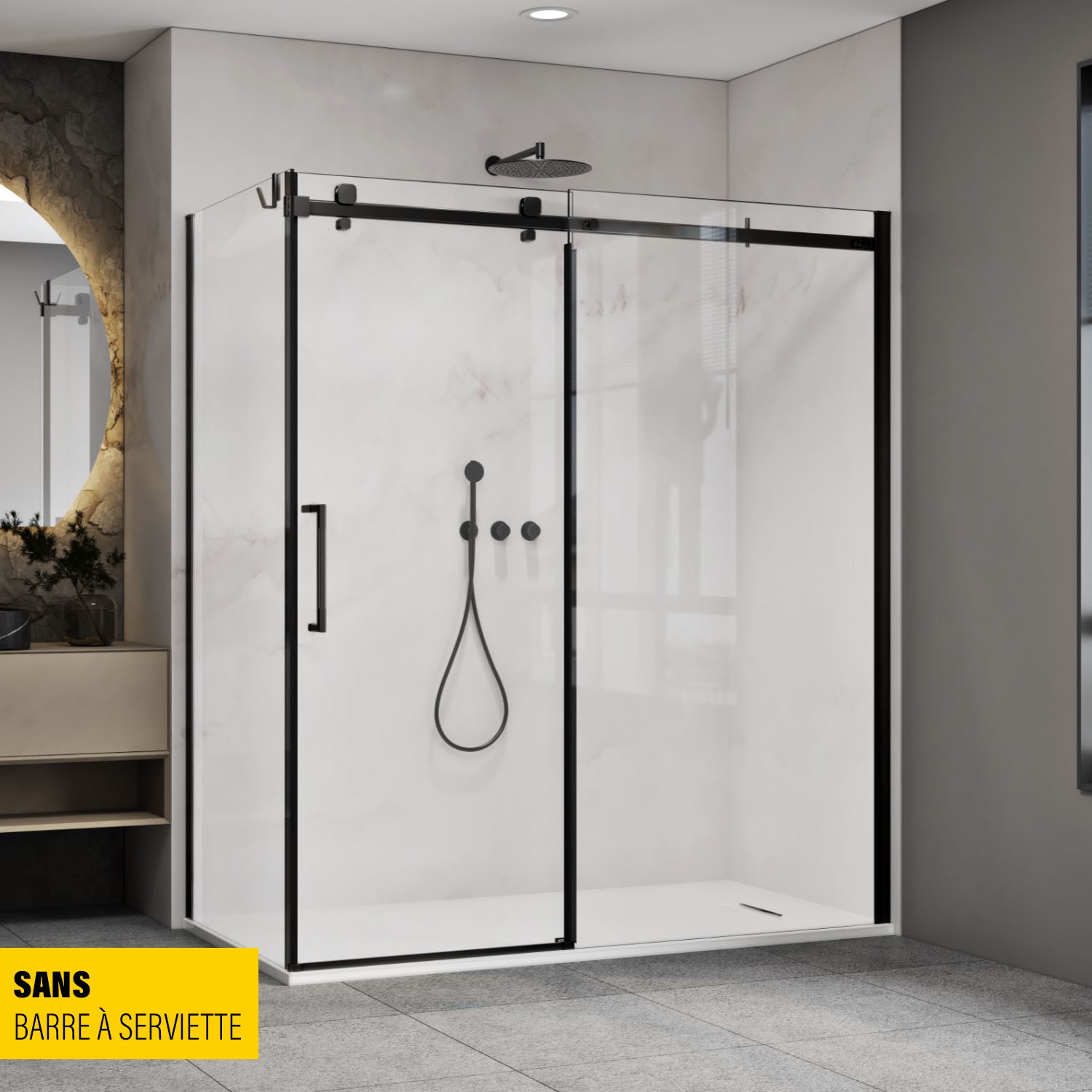 Porte de douche 72