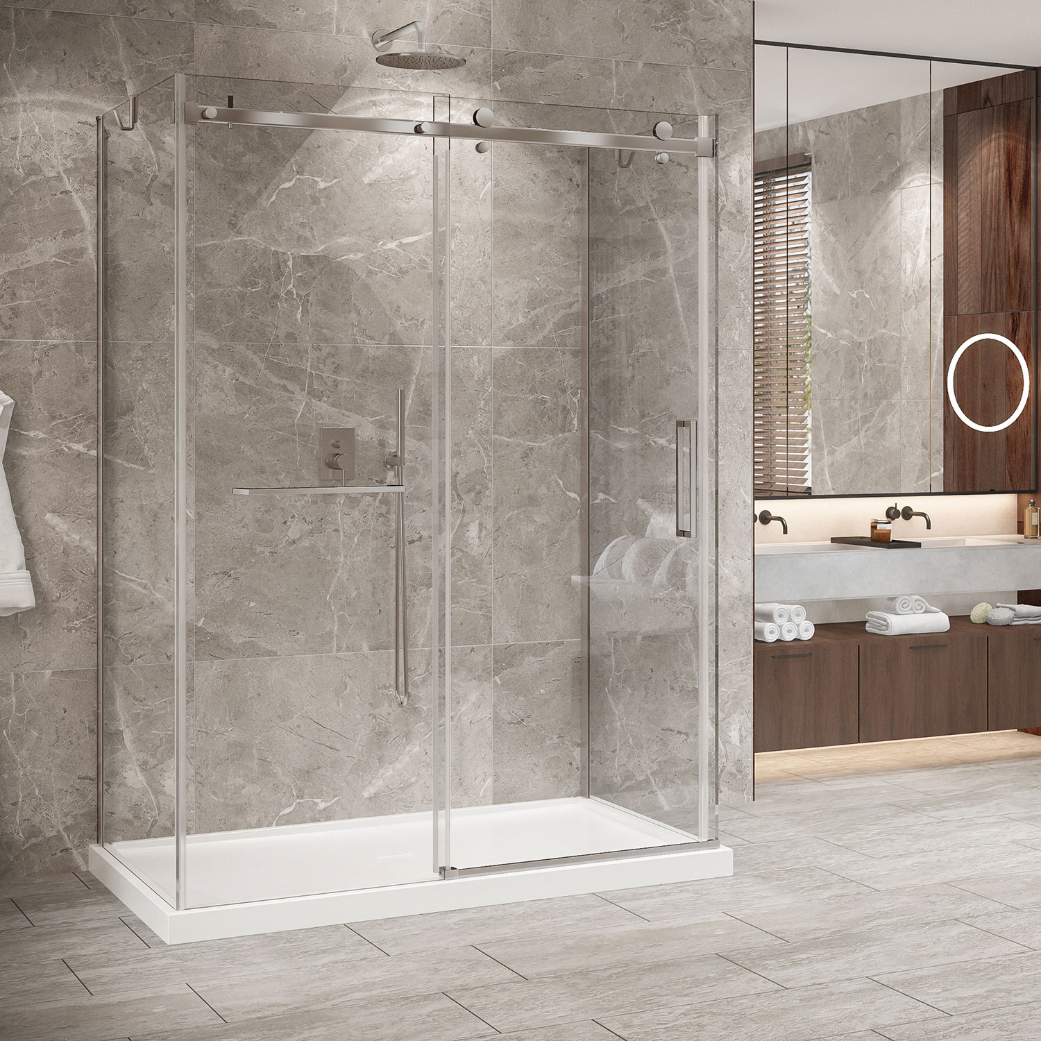 Porte de douche 60