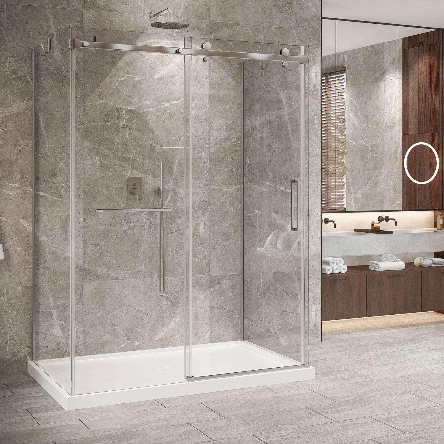 Porte de douche 60