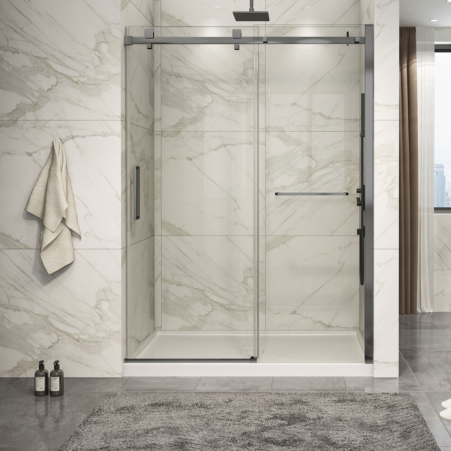 Porte de douche 60