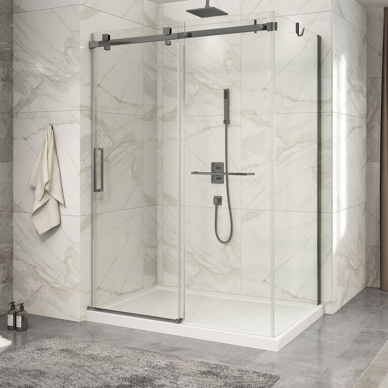 Porte de douche 60