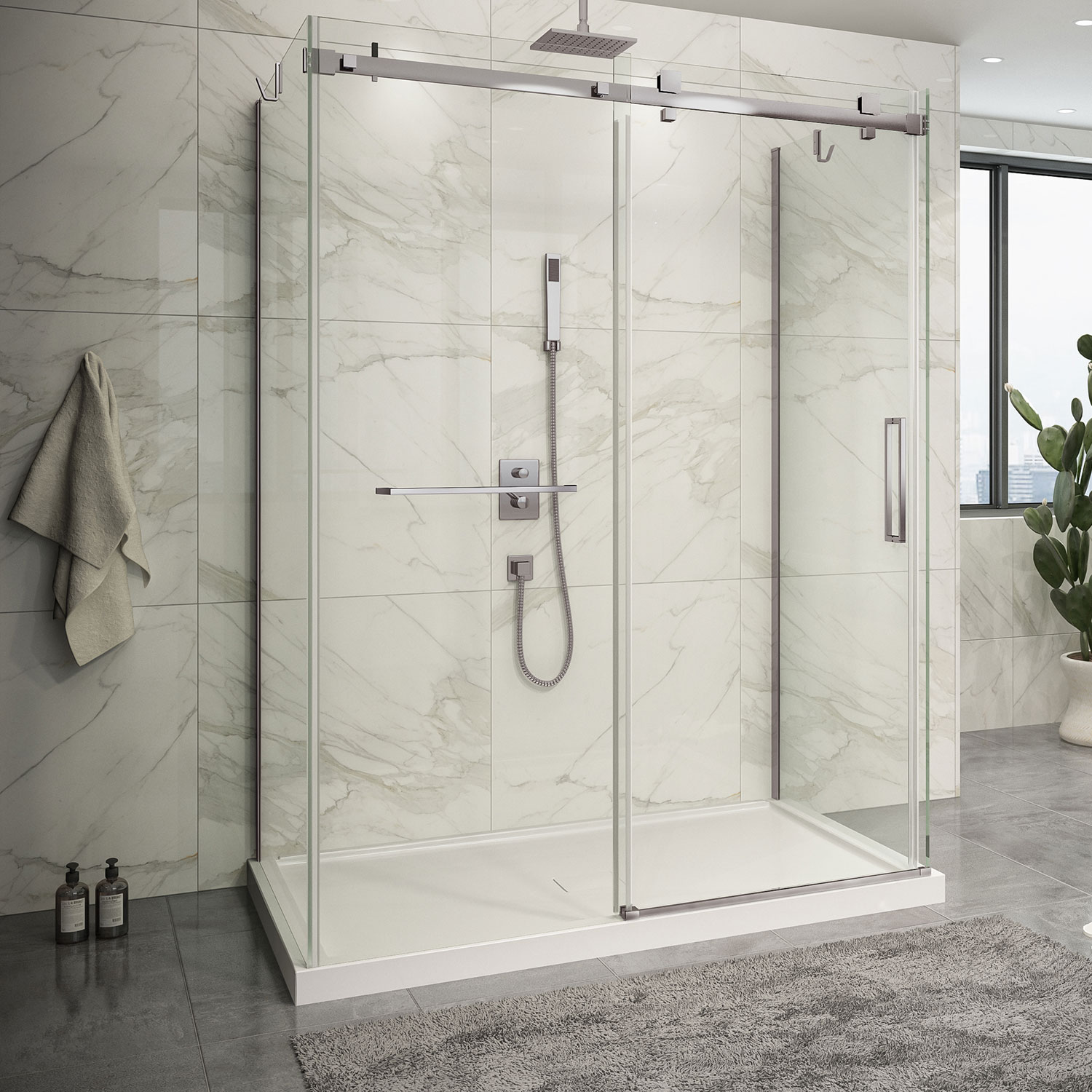 Porte de douche 60