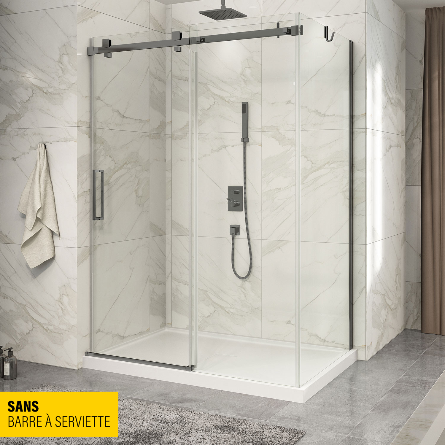 Porte de douche 60