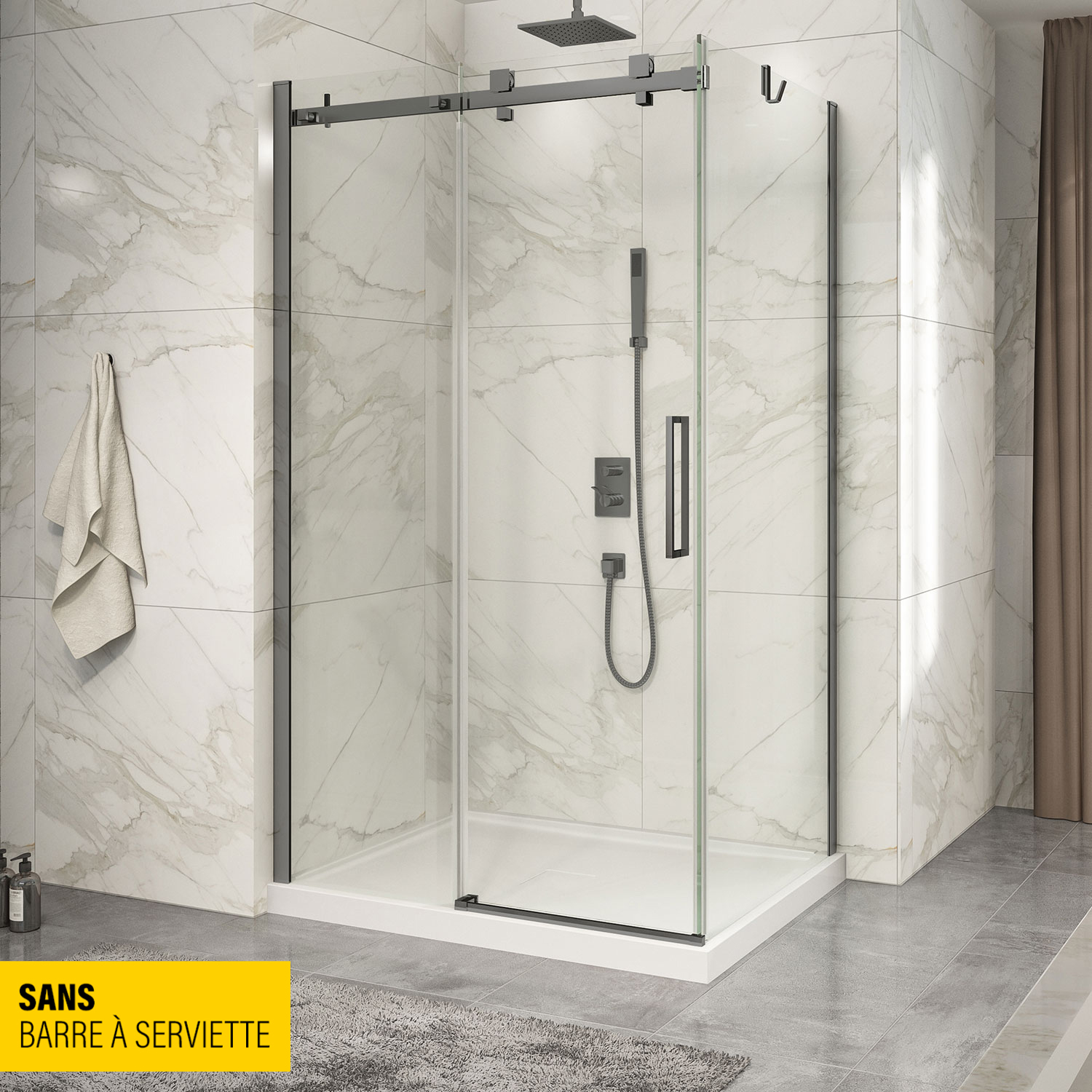 Porte de douche 48