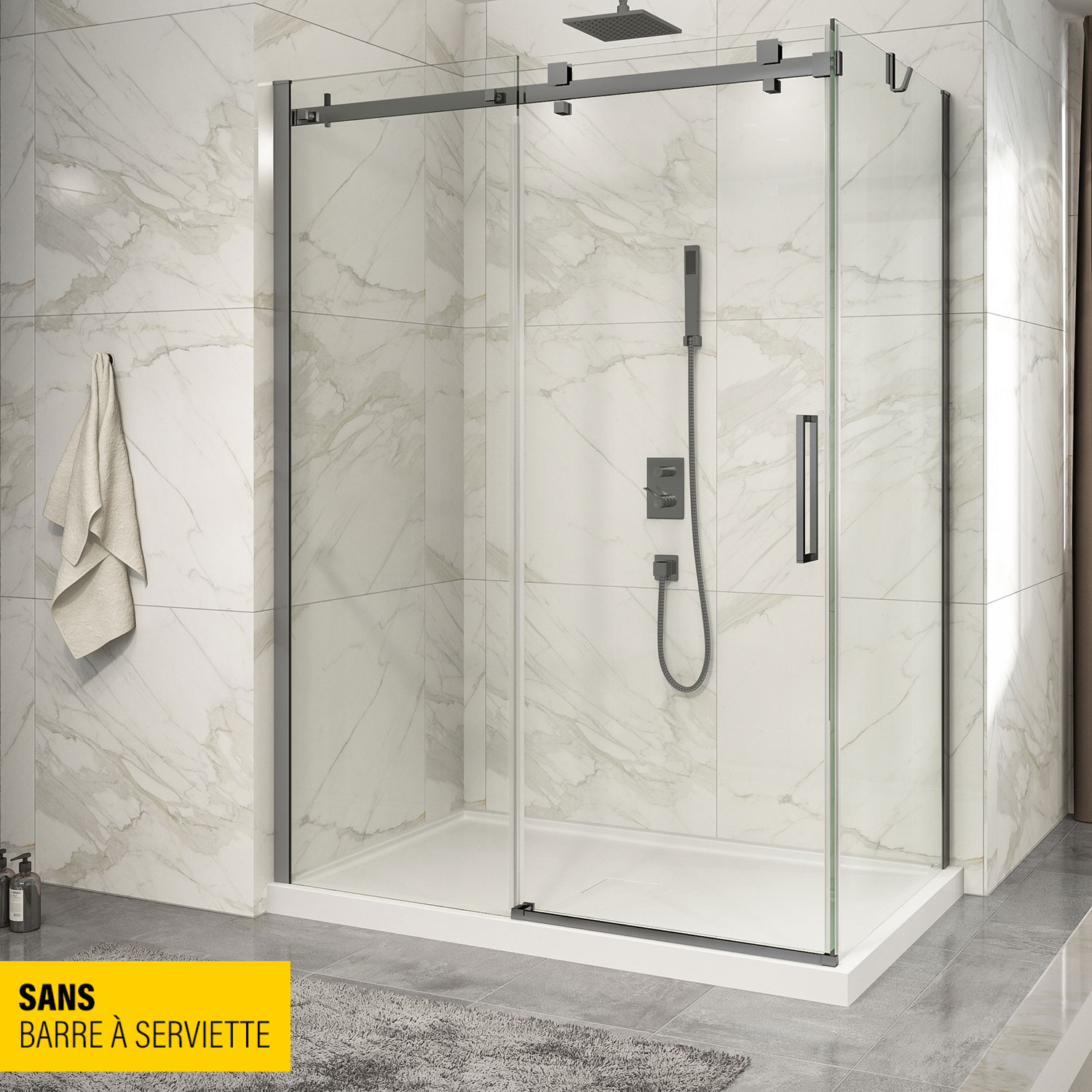 Porte de douche 60