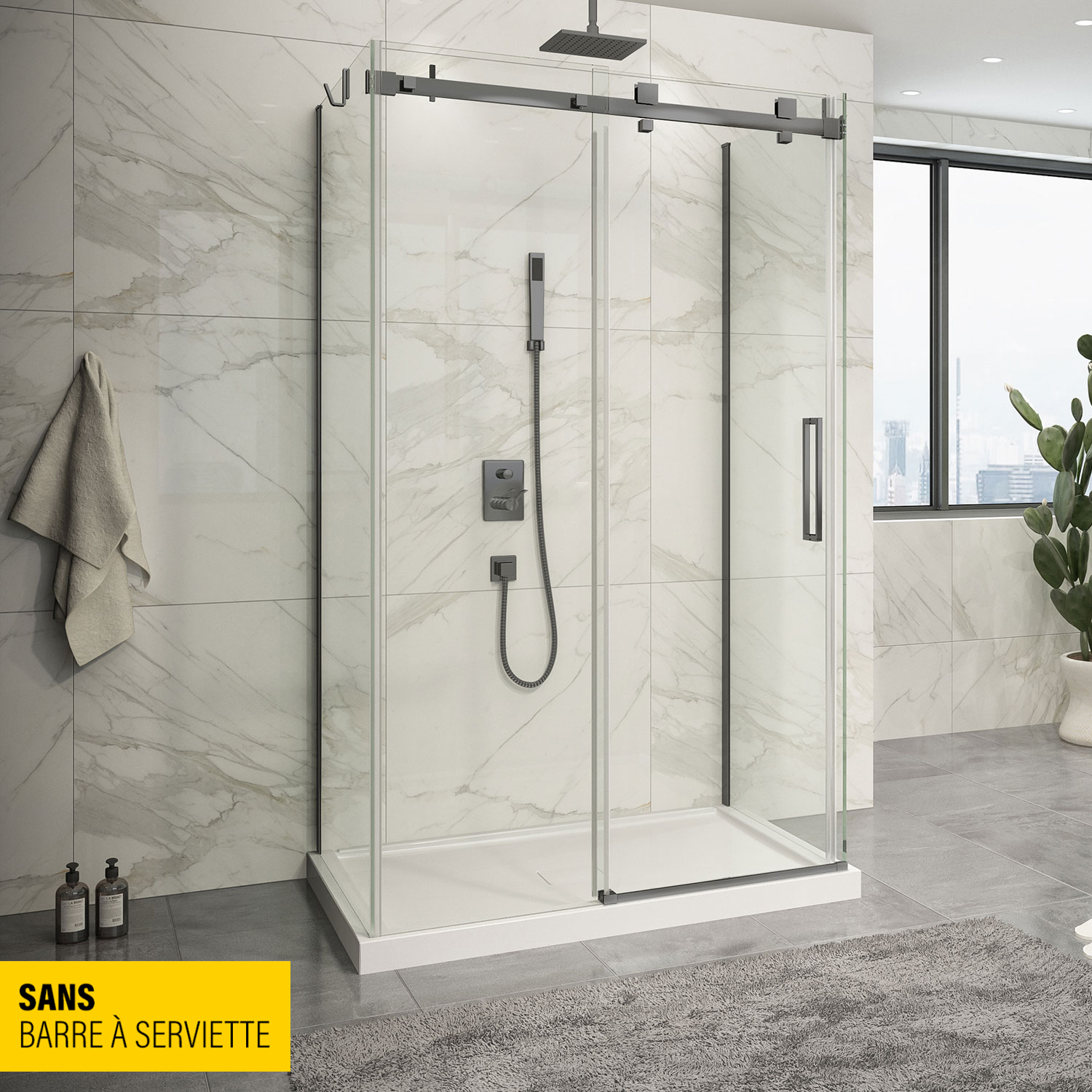 Porte de douche 48