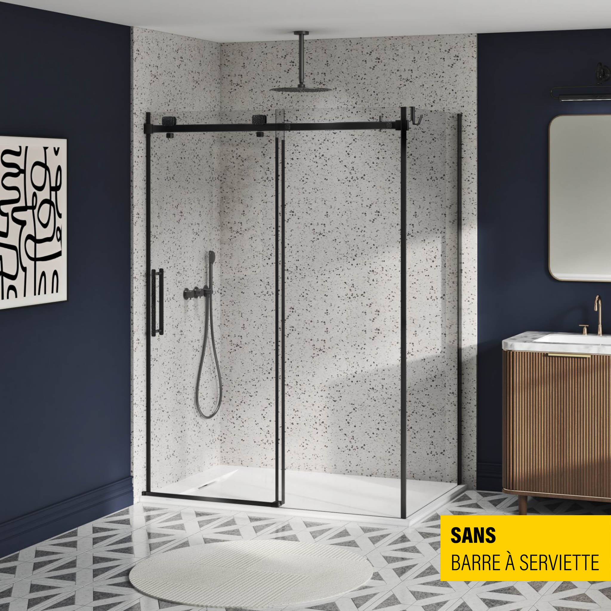 Porte de douche 60