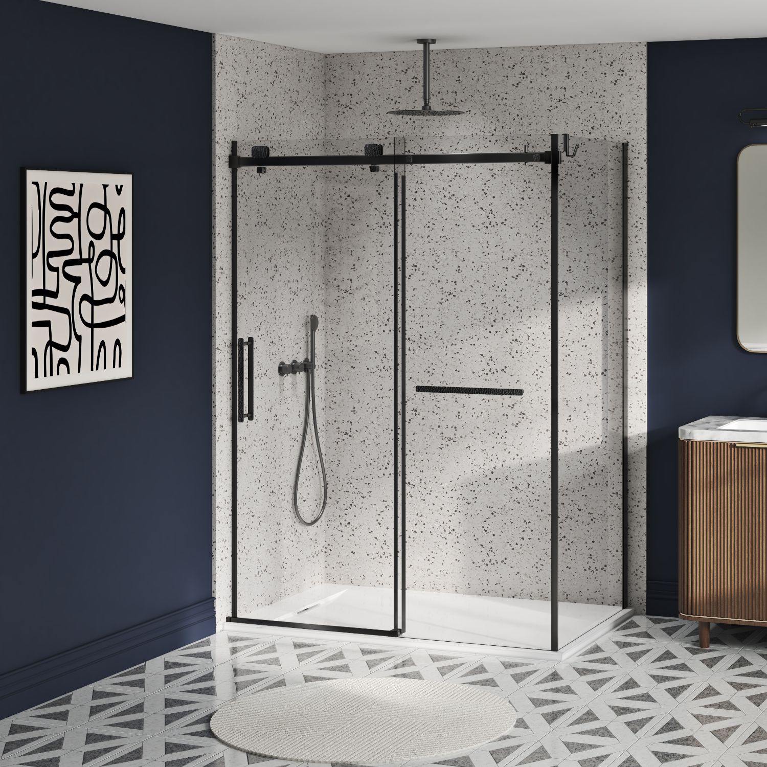 Porte de douche 60