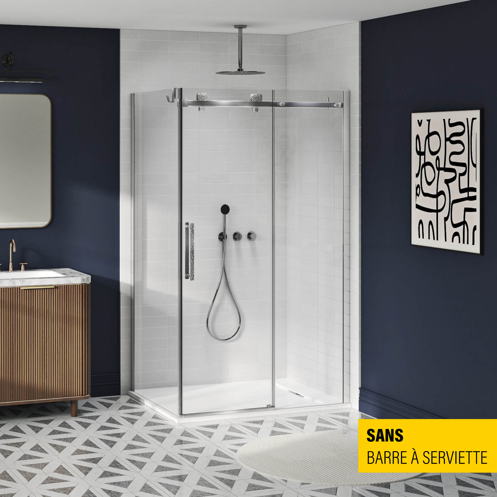 Porte de douche 48