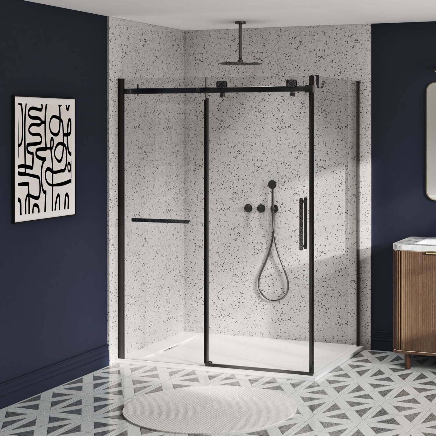 Porte de douche 60
